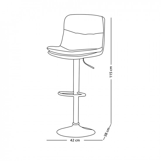كرسي بار جلد جملي كرسي بار جلد جملي