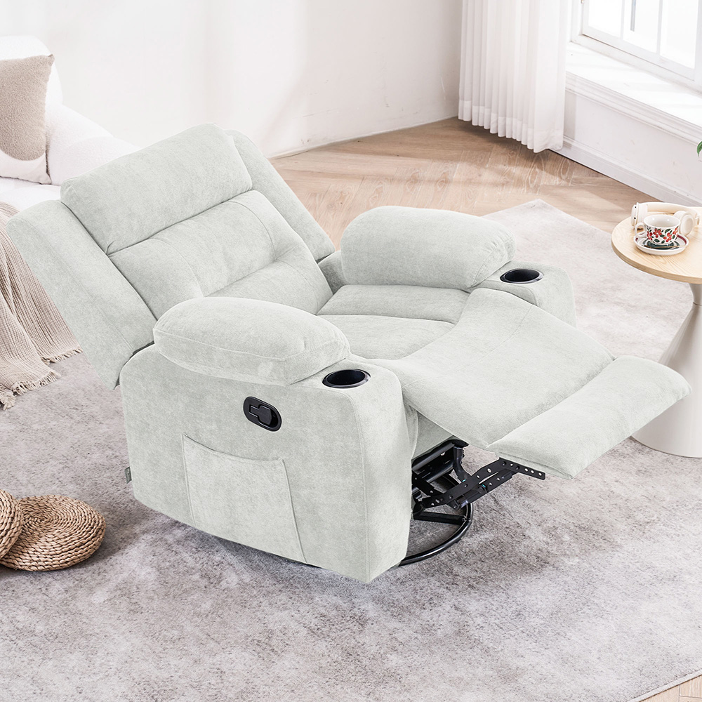 كرسي استرخاء هزاز دوار اوف وايت كرسي استرخاء هزاز دوار اوف وايت