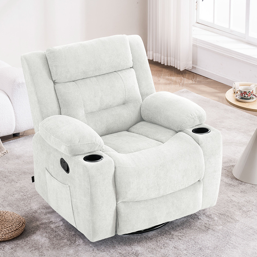 كرسي استرخاء هزاز دوار اوف وايت