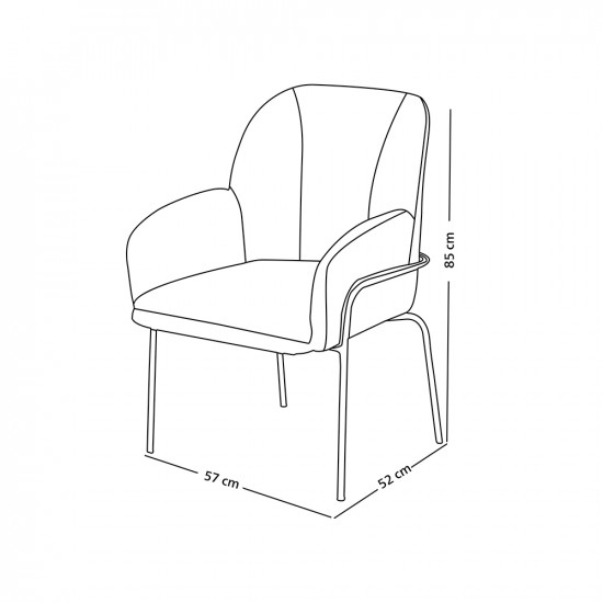 كرسي مفرد جانبي