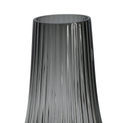 فازة ورد شفافة تصميم عصري رمادي فازة ورد شفافة تصميم عصري رمادي