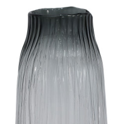 فازة ورد شفافة تصميم عصري رمادي فازة ورد شفافة تصميم عصري رمادي