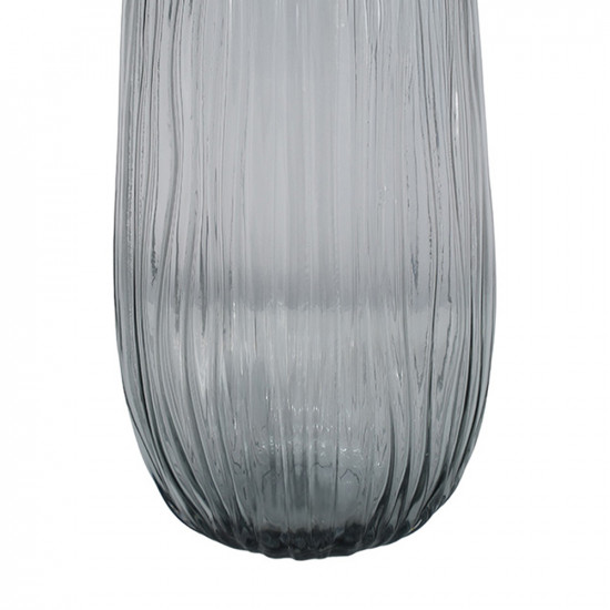 فازة ورد شفافة تصميم عصري رمادي فازة ورد شفافة تصميم عصري رمادي