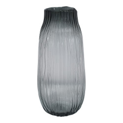 فازة ورد شفافة تصميم عصري رمادي فازة ورد شفافة تصميم عصري رمادي