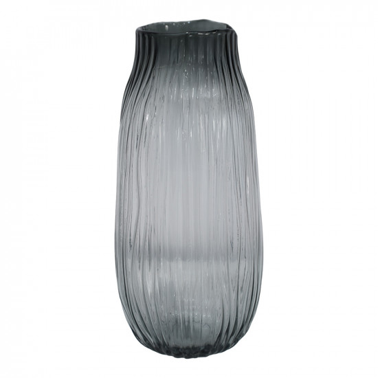 فازة ورد شفافة تصميم عصري رمادي فازة ورد شفافة تصميم عصري رمادي