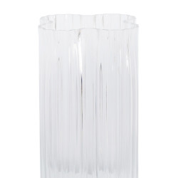 فازة زجاجية شفافة فازة زجاجية شفافة