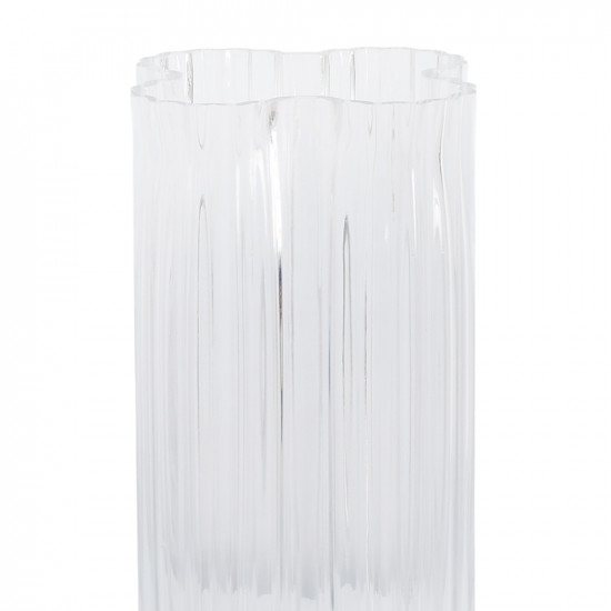 فازة زجاجية شفافة فازة زجاجية شفافة