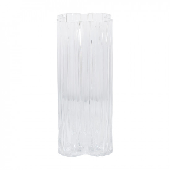 فازة زجاجية شفافة فازة زجاجية شفافة