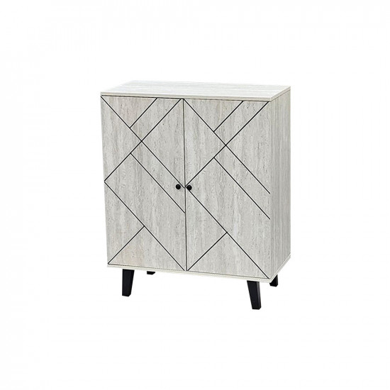 دولاب متعدد الاستخدام رمادي 95 سم دولاب متعدد الاستخدام رمادي 95 سم