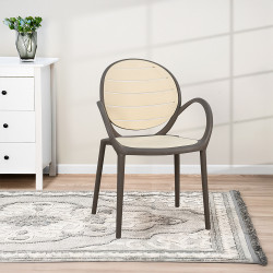 كرسي مفرد خارجي بلاستيك