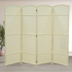 ستارة بارتشن خوص أوف وايت 180×200سم ستارة بارتشن خوص أوف وايت 180×200سم