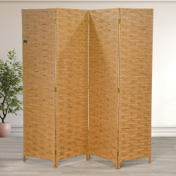 ستارة بارتشن خوص بيج غامق 180×180 سم ستارة بارتشن خوص بيج غامق 180×180 سم