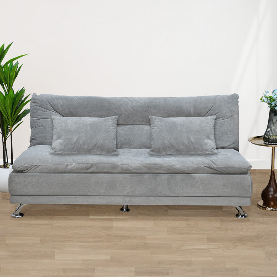 كنبة قابلة للتعديل إلى سرير رمادي كنبة قابلة للتعديل إلى سرير رمادي