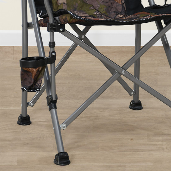 كرسي رحلات قابل للسفط من القماش والمعدن كرسي رحلات قابل للسفط من القماش والمعدن