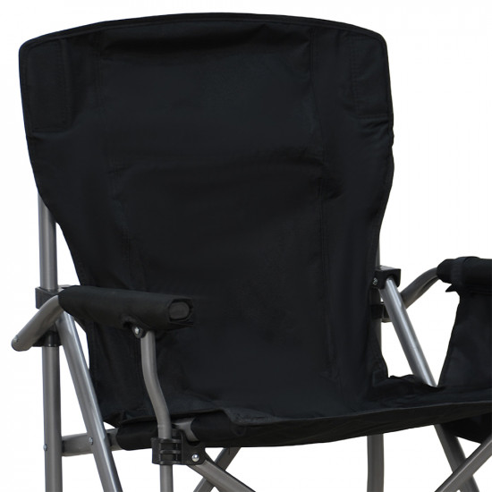 كرسي رحلات قابل للسفط من القماش والمعدن كرسي رحلات قابل للسفط من القماش والمعدن