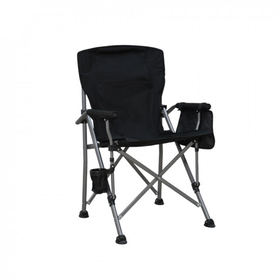 كرسي رحلات قابل للسفط من القماش والمعدن كرسي رحلات قابل للسفط من القماش والمعدن