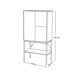 دولاب بوفية صالة 70 سم دولاب بوفية صالة 70 سم