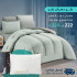 بكج دهران نفر مفرش مع مخدة فوم ميموري صحية
