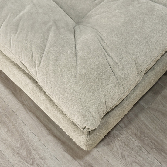 كنبة قابلة للتعديل إلى سرير كاكي