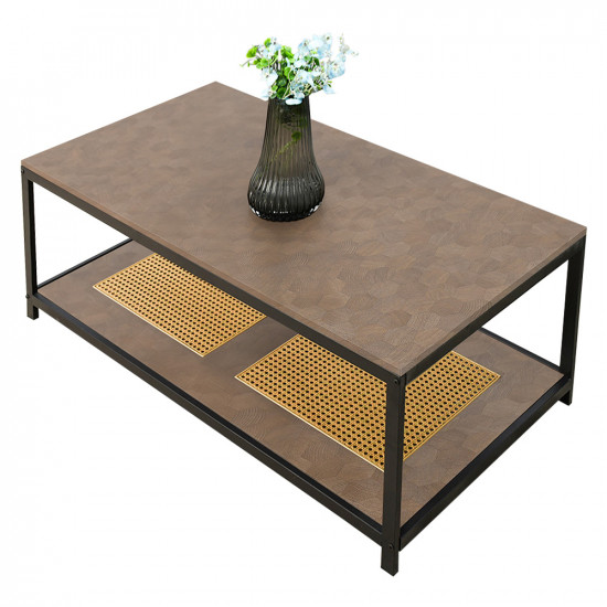 طاولة خدمة مفرد 2 دور بني غامق طاولة خدمة مفرد 2 دور بني غامق