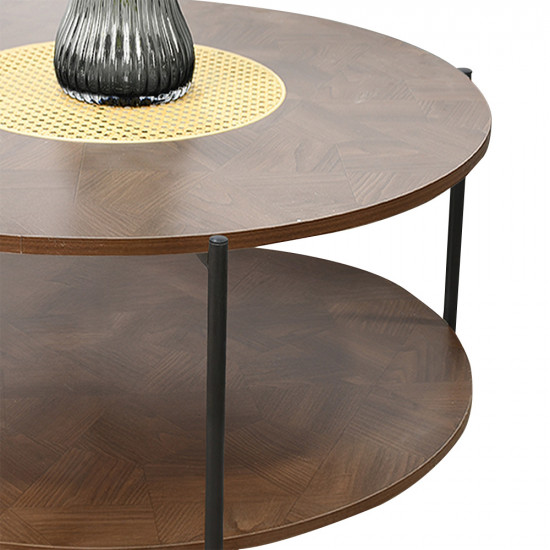 طاولة خدمة مفرد دائرية 2 دور بني طاولة خدمة مفرد دائرية 2 دور بني