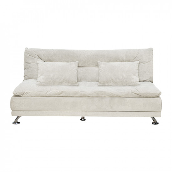 كنبة قابلة للتعديل إلى سرير رمادي بيج كنبة قابلة للتعديل إلى سرير رمادي بيج