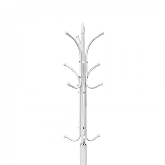 علاقة ملابس عصرية من المعدن أبيض 180 سم