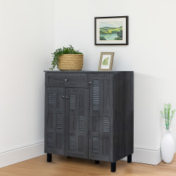 دولاب متعدد الاستخدام رمادي 40*90*100 سم دولاب متعدد الاستخدام رمادي 40*90*100 سم