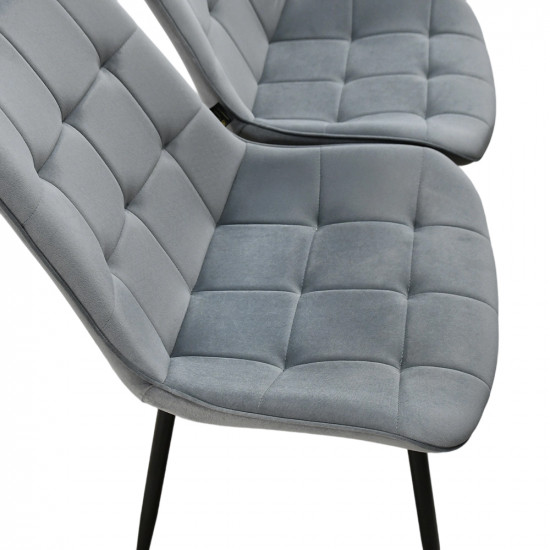 طاولة طعام رخام 6 كراسي بأرجل معدنية