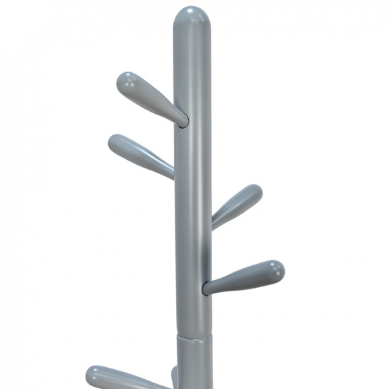 علاقة ملابس خشبية رمادية 180 سم علاقة ملابس خشبية رمادية 180 سم