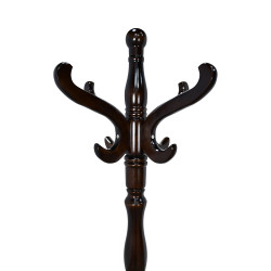 علاقة ملابس خشبية مودرن بني 190 سم