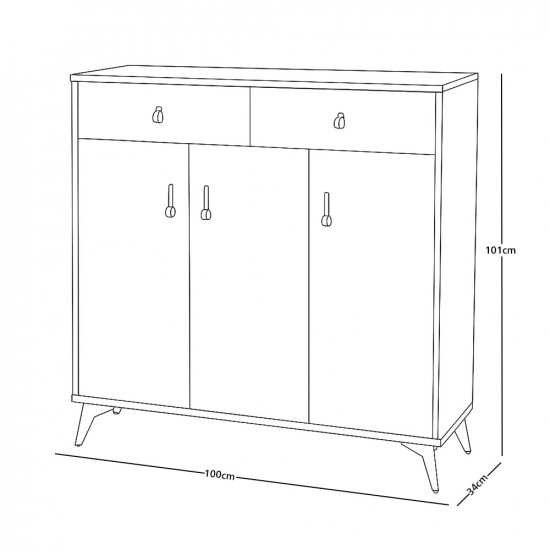 دولاب متعدد الاستخدام 3 باب دولاب متعدد الاستخدام 3 باب