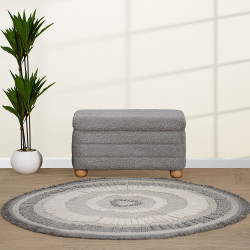 صندوق سجاد عصري بقماش بوكليه كافيه صندوق سجاد عصري بقماش بوكليه كافيه