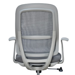 كرسي مكتب دوار رمادي