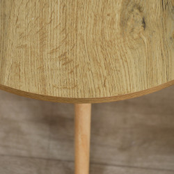 طقم طاولات خدمة من الخشب 3 قطع