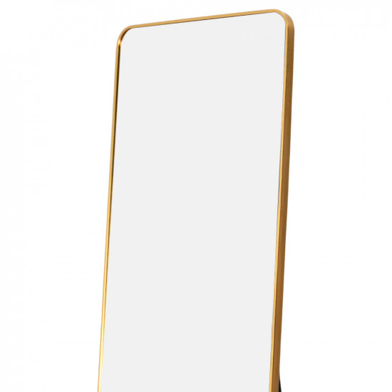 مرآة استاند عصرية بإطار ذهبي 170×60 سم مرآة استاند عصرية بإطار ذهبي 170×60 سم