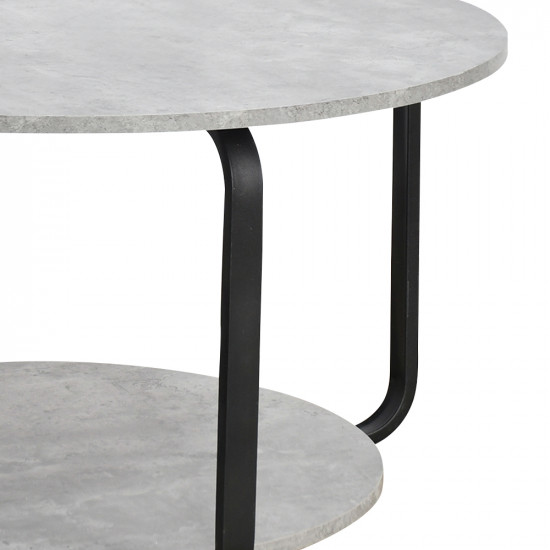 طاولة خدمة مفردة مع قاعدة خشبية رمادي طاولة خدمة مفردة مع قاعدة خشبية رمادي