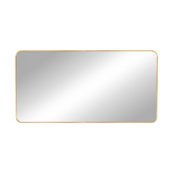 مرآة ديكور حائط بإطار ذهبي 80×160سم