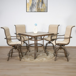 جلسة حديقة 4كراسي دوار وطاولة جلسة حديقة 4كراسي دوار وطاولة