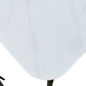 طاولة طعام عصرية سطح رخام 10 كراسي رمادي غامق