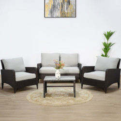 جلسة حديقة 4 مقاعد وطاولة