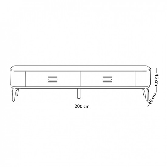 وحدة تلفزيون مودرن سطح سيراميك 200 سم وحدة تلفزيون مودرن سطح سيراميك 200 سم