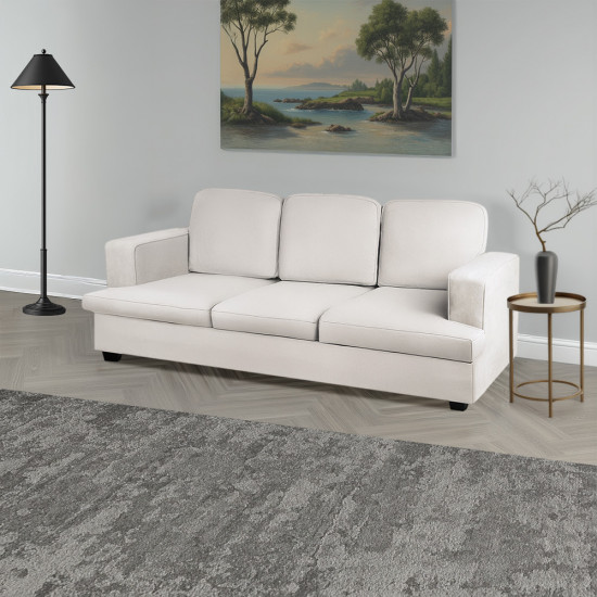 كنبة مودرن 3 مقاعد من القماش كنبة مودرن 3 مقاعد من القماش