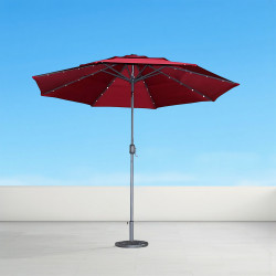 مظلة حديقة مضيئة