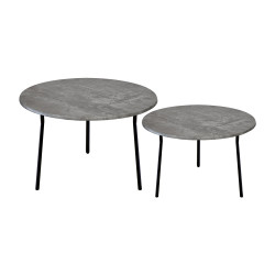 طقم طاولات خدمة (2 قطعة)