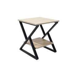 طاولة خدمة مفردة خشبي / اسود