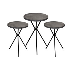 طقم طاولات خدمة 3 قطع