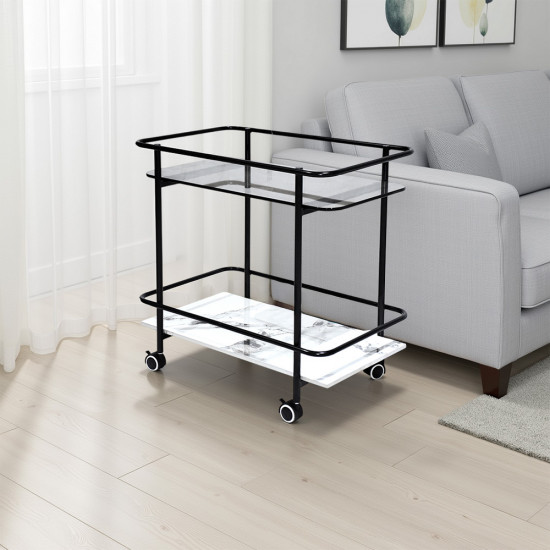 عربة تقديم متحركة عربة تقديم متحركة