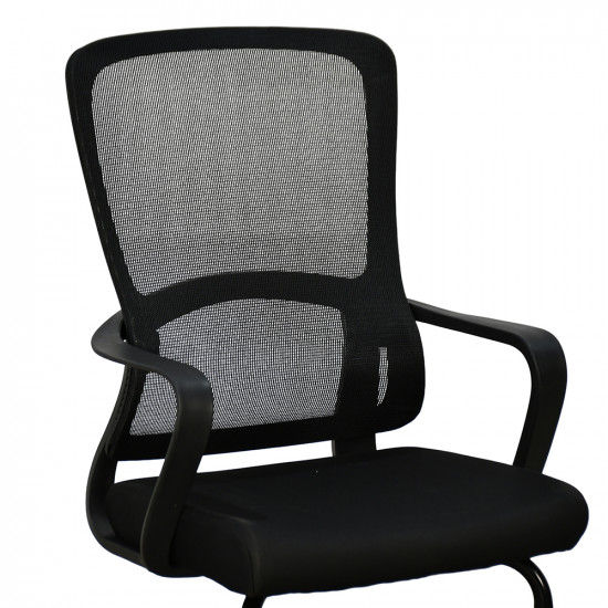 كرسي مكتب ثابت أسود