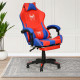 كرسي ألعاب أحترافي من الجلد أحمر × أزرق
